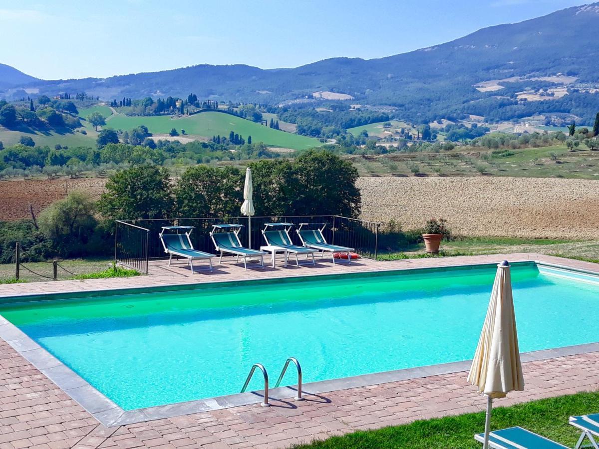 Villa Palazzo Bello Con Piscina E Ac - Cetona Luaran gambar