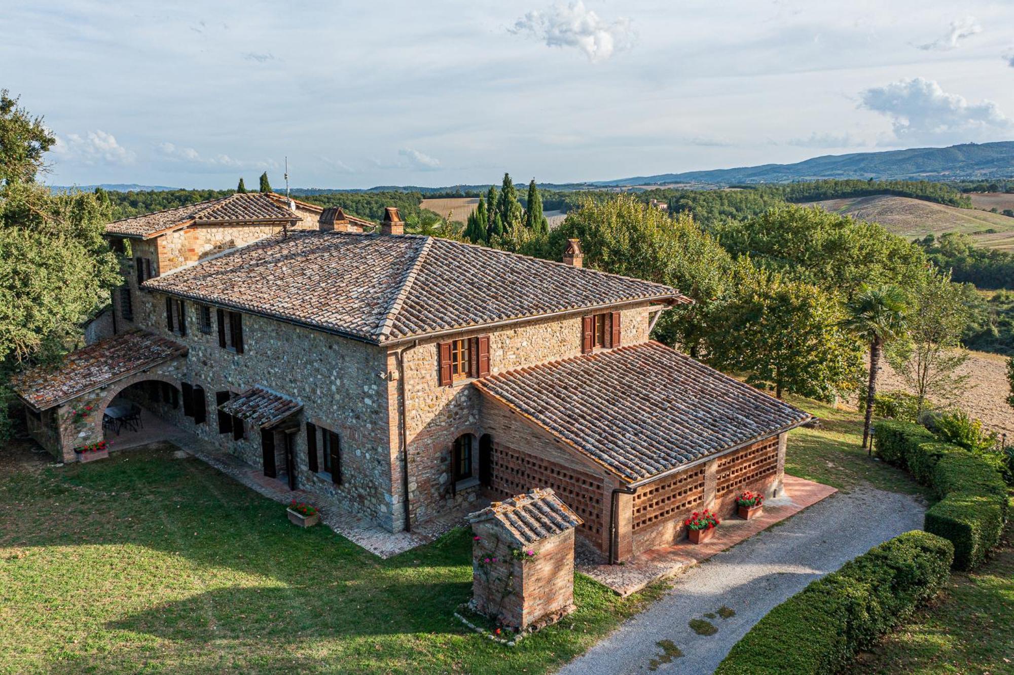 Villa Palazzo Bello Con Piscina E Ac - Cetona Luaran gambar