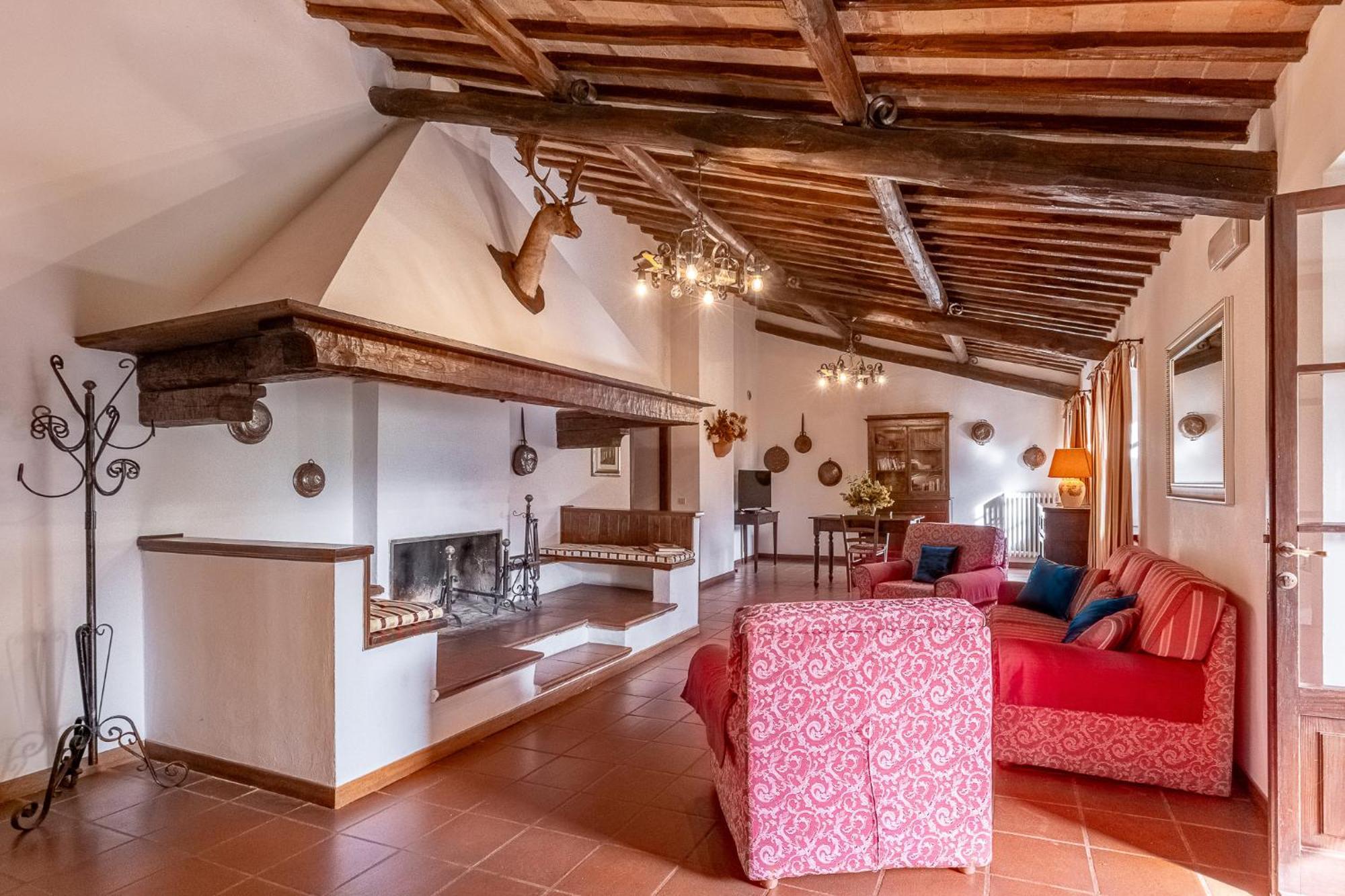 Villa Palazzo Bello Con Piscina E Ac - Cetona Luaran gambar