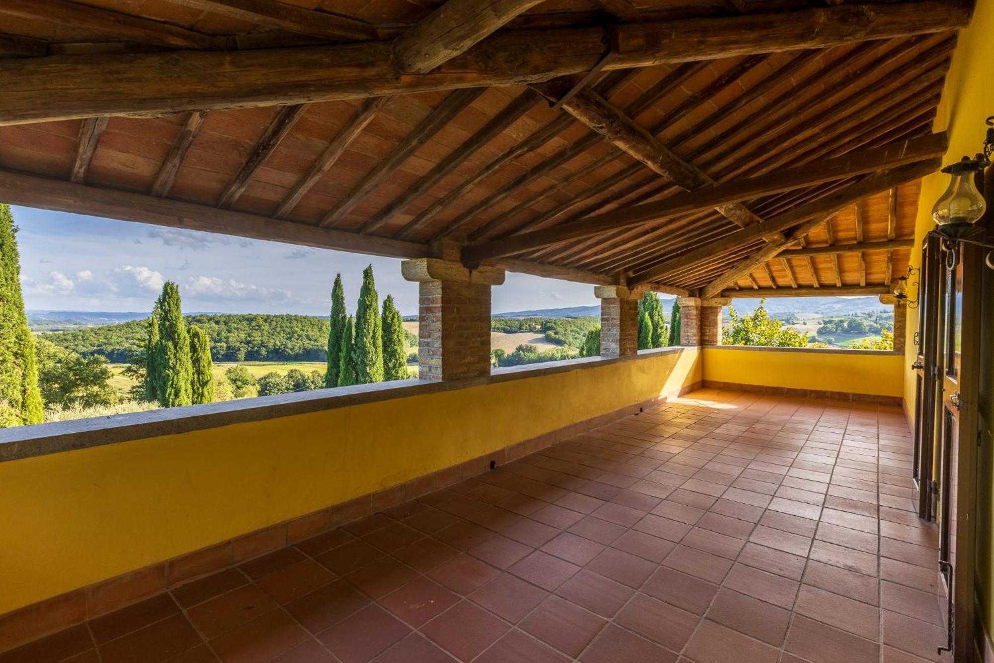 Villa Palazzo Bello Con Piscina E Ac - Cetona Luaran gambar