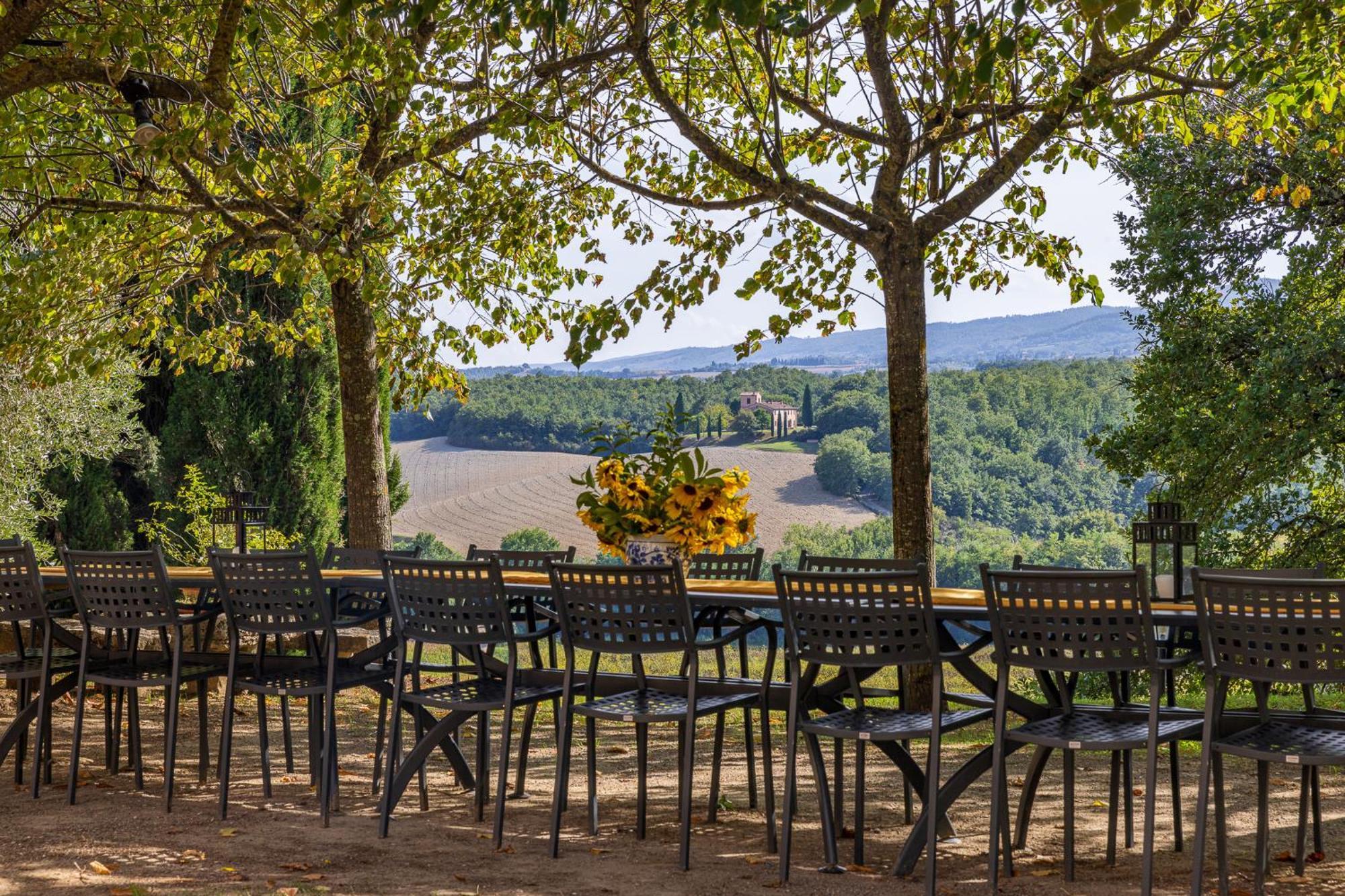 Villa Palazzo Bello Con Piscina E Ac - Cetona Luaran gambar
